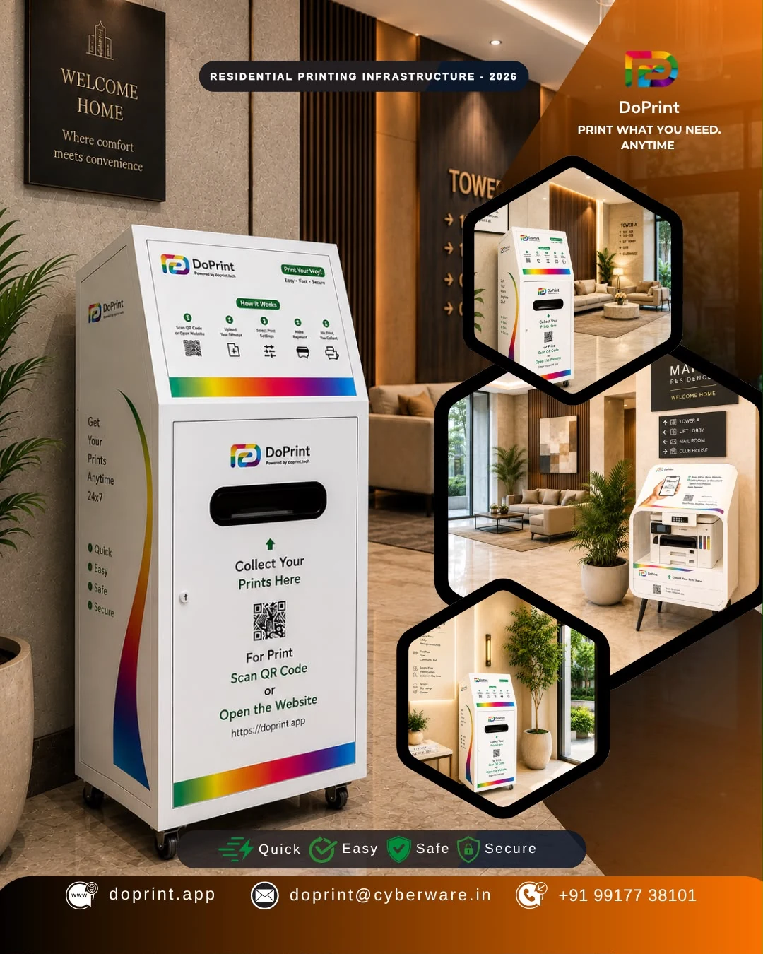 DoPrint residential printing infrastructure brochure cover
